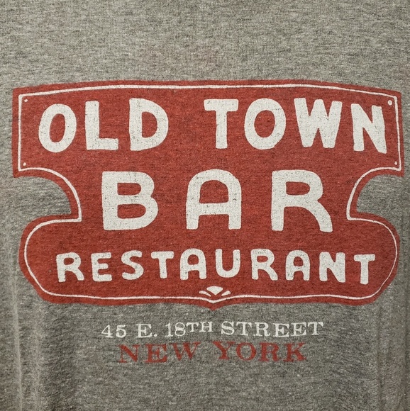 Old Town Bar NYC Large T-Shirt SOLD ON ETSY - Picture 4 of 8